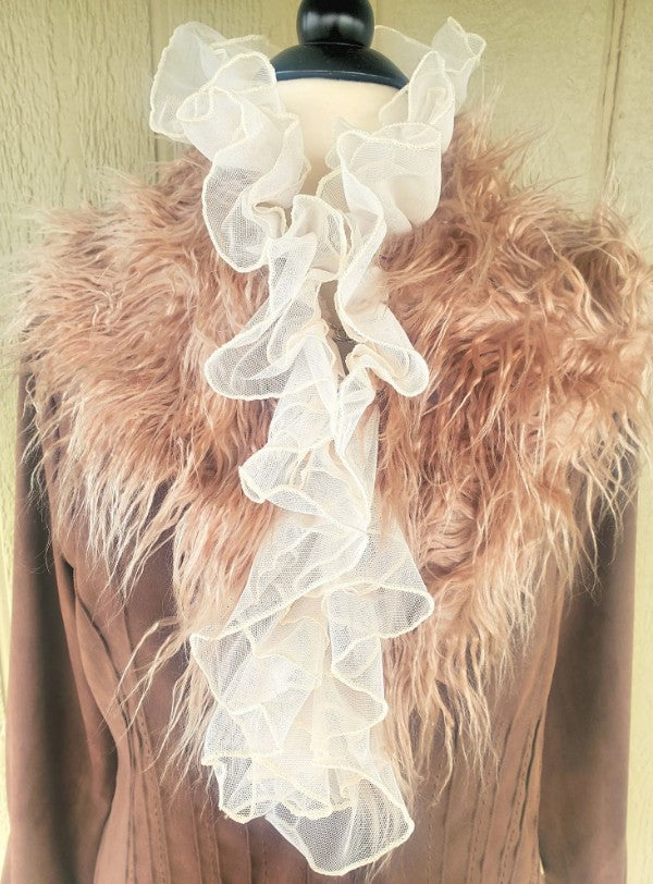 Boho Ruffle Tie Dye Top