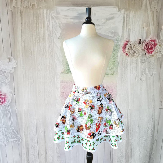 Christmas Angel Vintage Half Apron