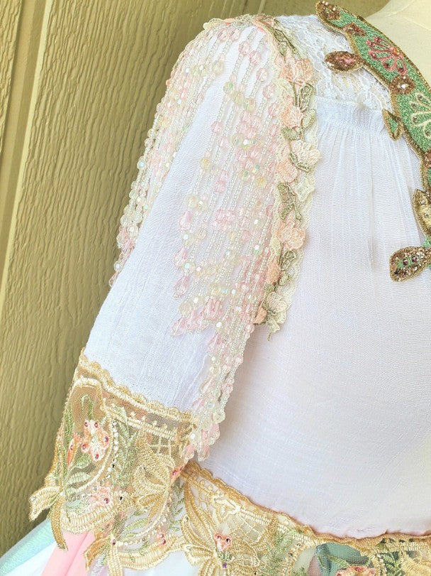 Whimsical Handkerchief High Lo Fairy Dress