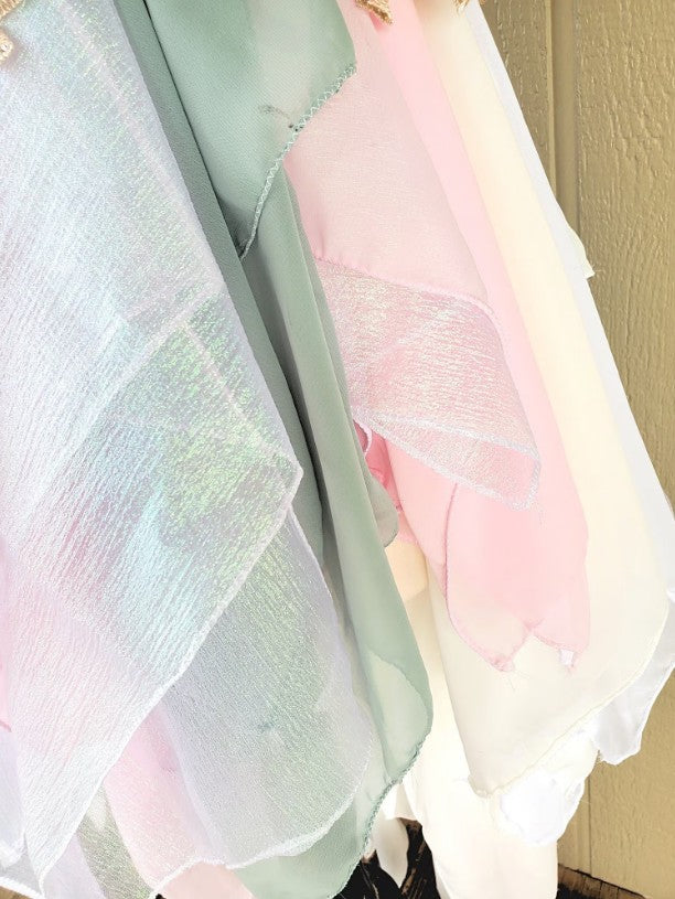 Whimsical Handkerchief High Lo Fairy Dress