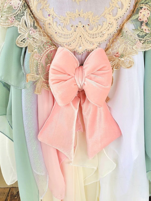 Whimsical Handkerchief High Lo Fairy Dress
