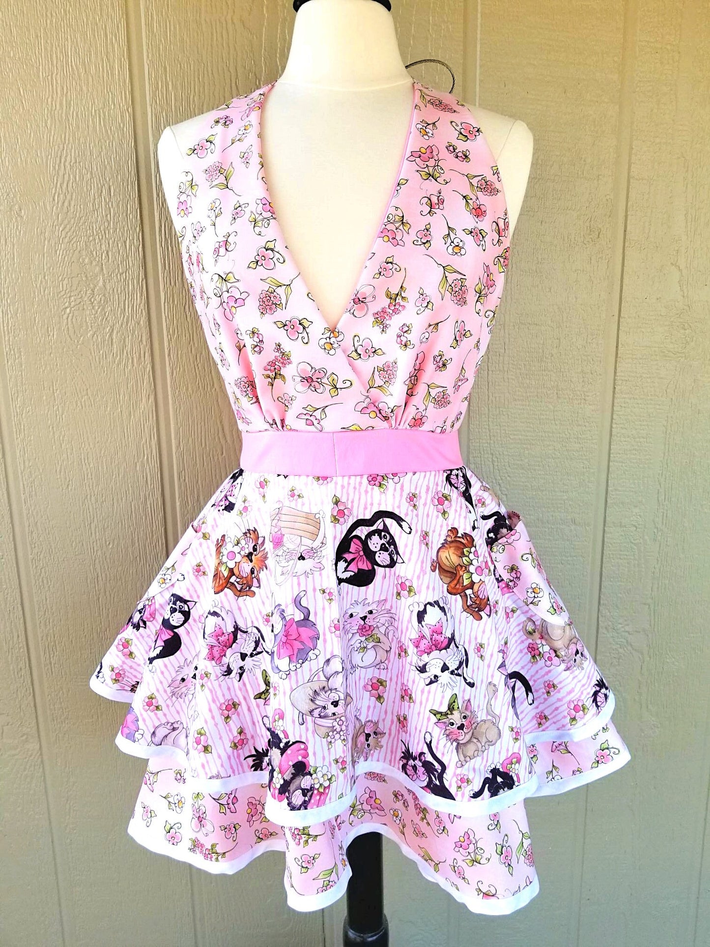 Vintage Cat Apron