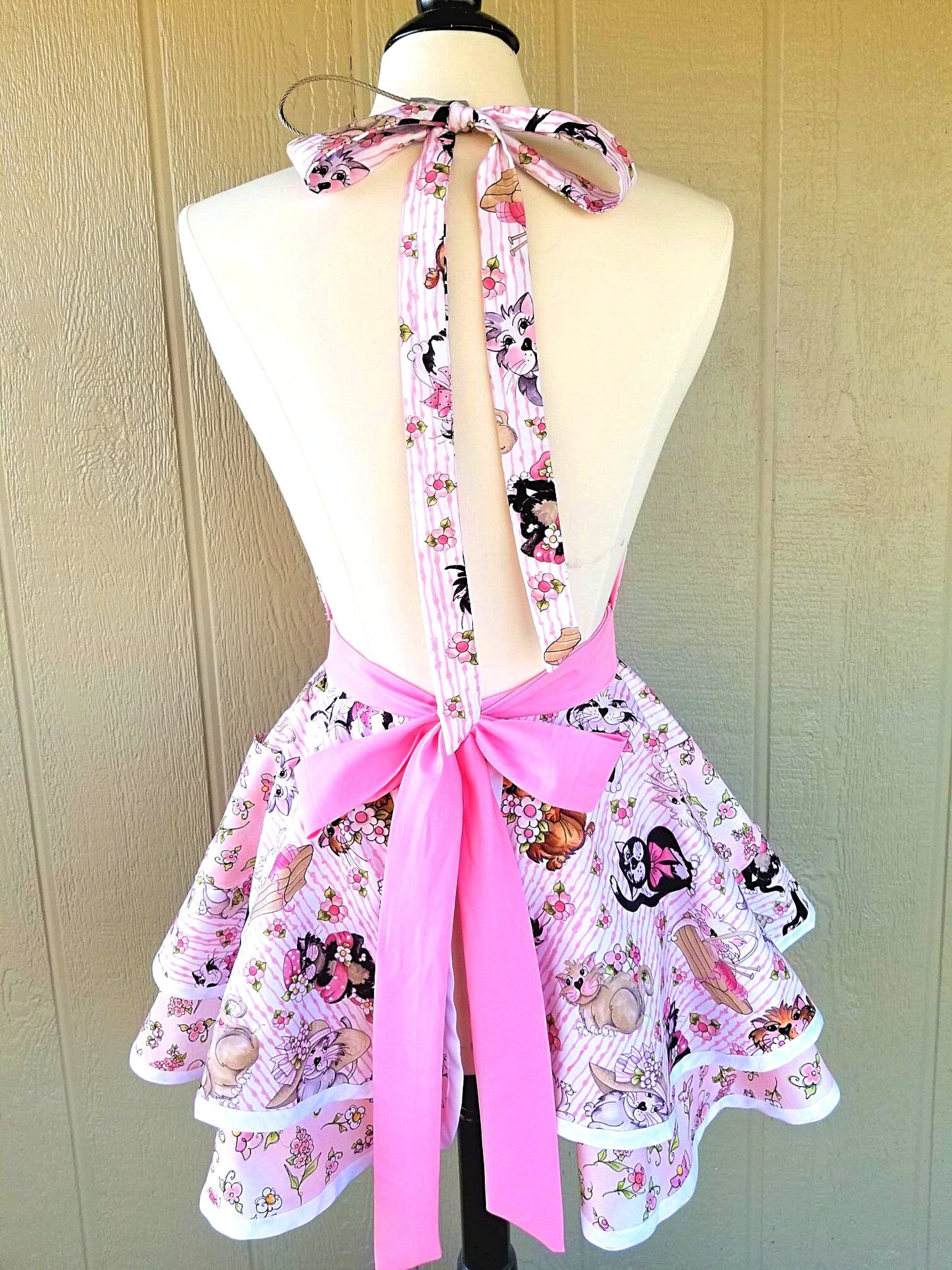 Vintage Cat Apron