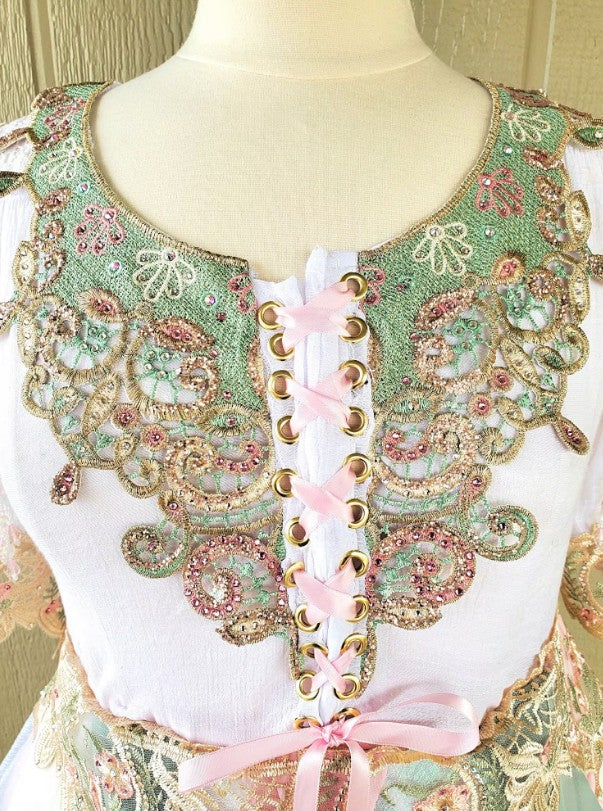 Whimsical Handkerchief High Lo Fairy Dress