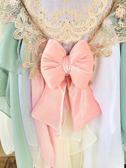 Whimsical Handkerchief High Lo Fairy Dress