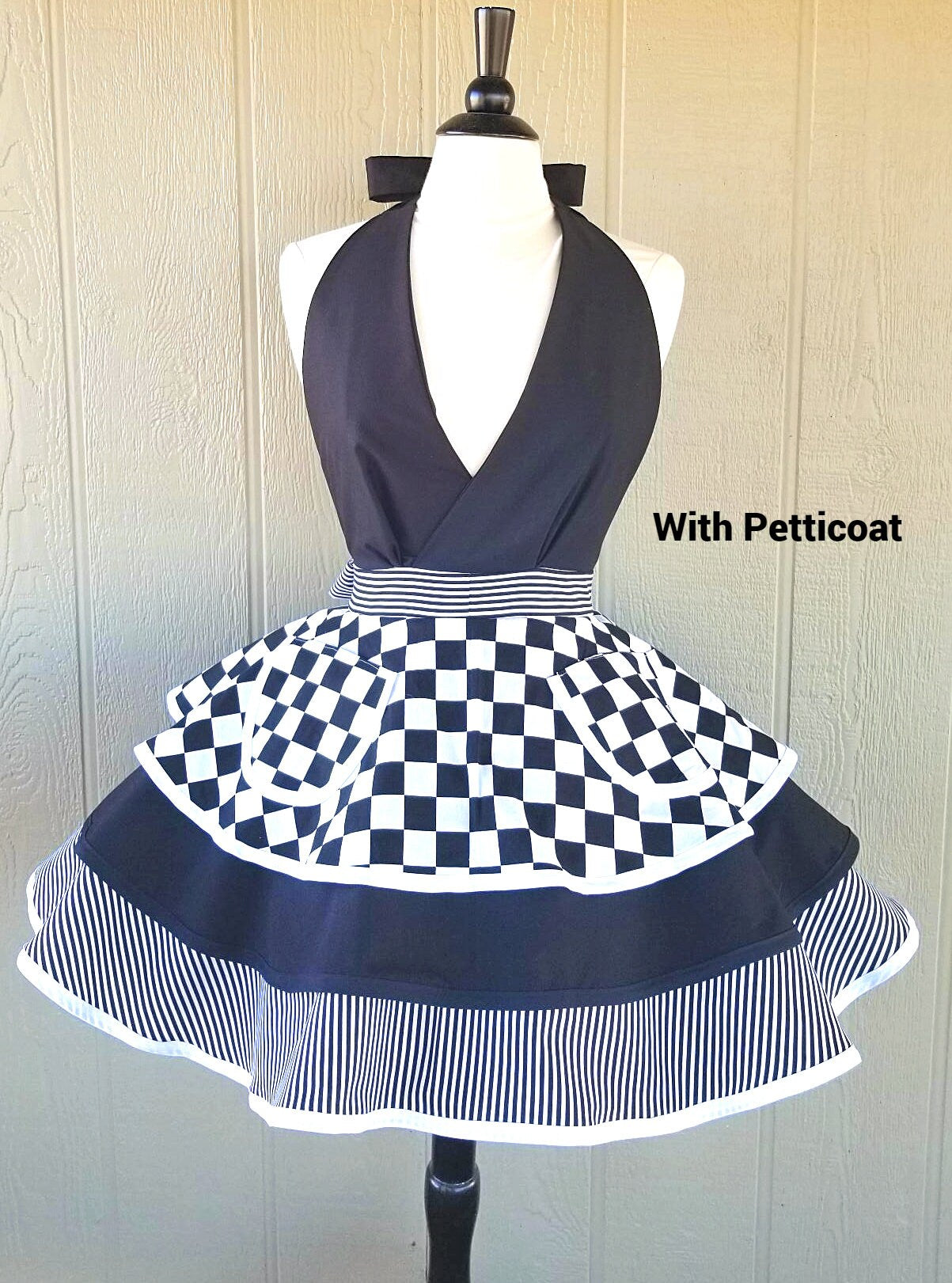 Holiday Gingerbread Retro Apron