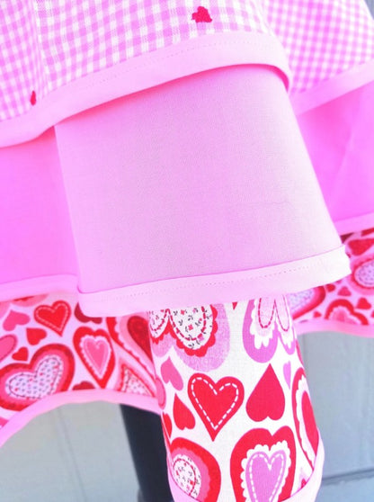 Pink Valentines Retro Apron