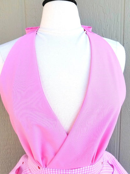 Pink Valentines Retro Apron